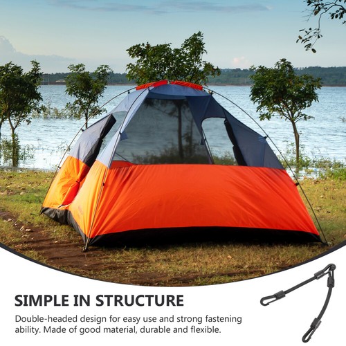 5Pcs Elastic Hook Straps Multi-function Tie Down Straps Camping Buckle Straps - 第 11/12 張圖片