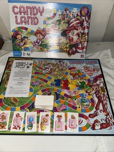 Candy Land COMPLETE Milton Bradley 2005 Kids Children's Classic Board Game - Picture 2 of 11