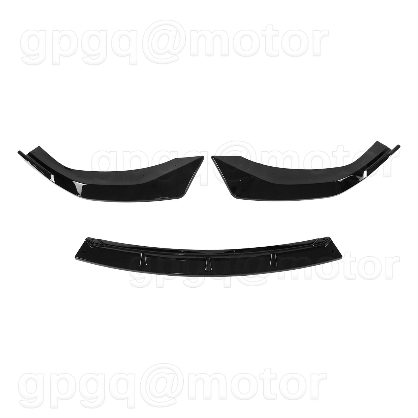 For Hyundai Sonata SE SEL 24-2026 KDM Style Gloss Black Front Bumper Lip Spoiler