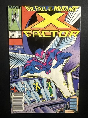 X-Factor #24 1986 Series Marvel Comics 1st App. Archangel Lower Grade Good *A12