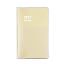 Kokuyo Jibun Techo 2026 A5 Slim Planner Monthly Weekly Nov 2025 Start Yellow