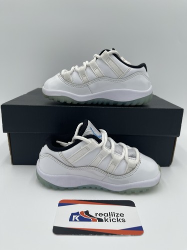 Size 8C - Nike Air Jordan 11 Retro Low TD Toddler Legend Blue 505836-117 CLEAN! - Picture 2 of 9