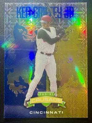 2024 Panini Crusade - Crusade Ken Griffey Jr #42 Blue Prizm