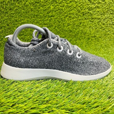Allbirds Wool Runners Womens Size 8 Gray White Athletic Walking Shoes Sneakers