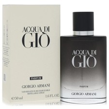 Acqua Di Gio Parfum by Giorgio Armani 1.6 Oz Parfum Spray Box for Men New in Box