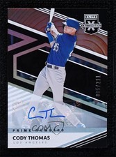 2020 Elite Extra Edition Prime Numbers A Signatures 5/211 Cody Thomas Auto 1b3