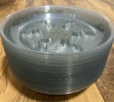 38 pack of VIGORO 8 IN Heavy Duty Planter Saucers - used