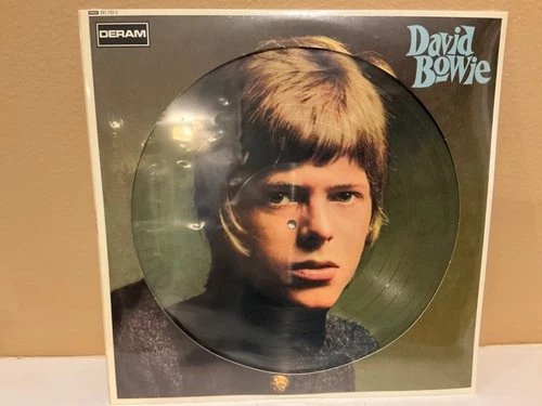 David Bowie self titled LP pic vinyl NM sealed