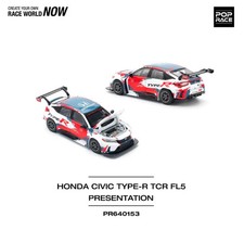 Pop Race 1:64 Honda Civic Type-R (FL5) TCR Presentation