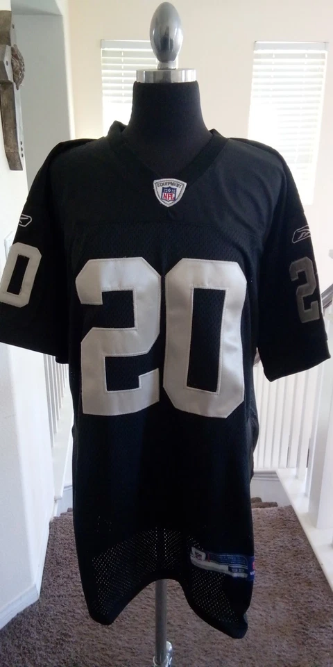 Camiseta Reebok On Field NFL Oakland Las Vegas Raiders Darren McFadden #20 TALLA 52 Foto 2 de 4