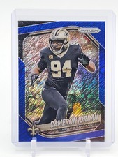 CAMERON JORDAN 2025 PRIZM BLUE SHIMMER /35 #199 NEW ORLEANS SAINTS Q5384