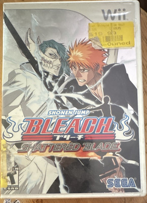 SEGA Bleach: Shattered Blade Nintendo Wii 2007 T NTSC-U/C Manual Series