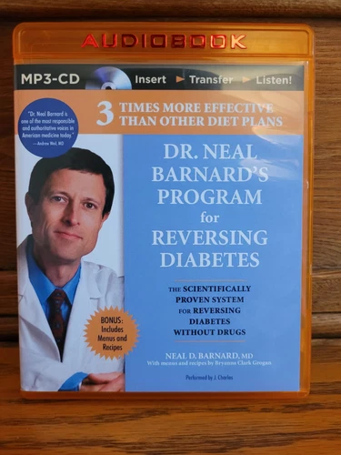 Dr. Neal Barnard's Program for Reversing Diabetes Audiobook Preowned