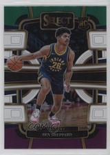 2023-24 Panini Select Concourse Green White Purple Prizm Ben Sheppard #94 09wc