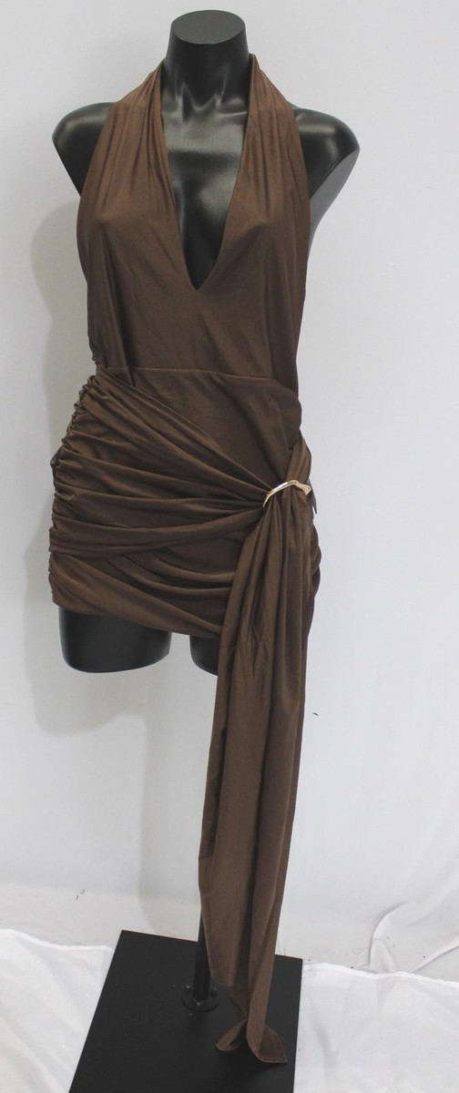 white fox brown dress Light Up My Life Strapless Mini Dress Chocolate main image 1