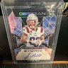 2024 Panini Obsidian Jaheim Bell Cosmic Storm Rookie Auto #CSS-JBL Patriots
