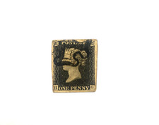 1840 SG2 - 1d Black  -Plate 1b AS5 - HG - Black MX  - Fair Used - Cat £375 cvkb 