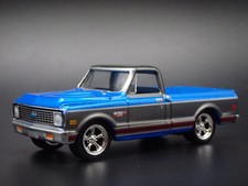Chevrolet C10 1972 72 camioneta pickup platón corto escala 1/64 coche modelo diecast