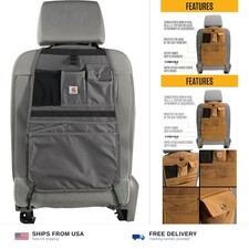 Carhartt Universal Nylon Duck Seat Organizer Gravel