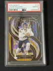 2024 Select Caleb Williams Premier Black and Gold Prizm Shock RC #114 PSA 10