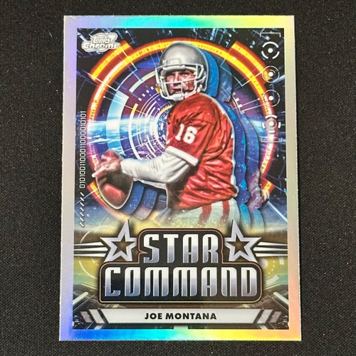 2024 Topps Cosmic Chrome Joe Montana Star Command #SC-22