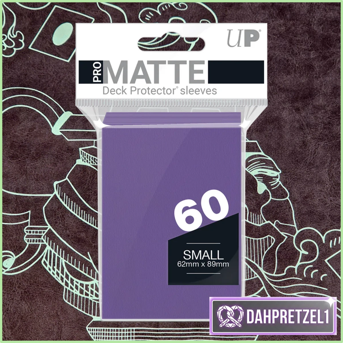 ultra pro purple card sleeves Mini European Board Game (50ct) for 44 mm x 68 mm Cards safe materials ensure you can sleeve your cards with confidence Ultra Pro Card Supplies Non-Glare