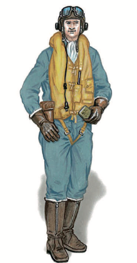 Plus Model PMAL4097 1:48 Standing Hawker Hurricane Pilot Mk.I/II