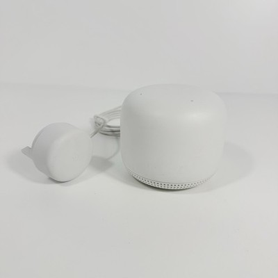 Google Nest Mesh WiFi Point X1 H2E Bluetooth WLAN Smart Lautsprecher W3357 mit Netzteil X 1
