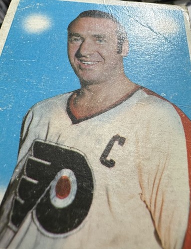 Ed Van Impe 1970 Topps #80 Philadelphia Flyers Low Grade - Picture 9 of 9