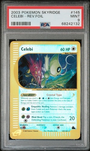 Celebi graded PSA 9 for sale on eBay