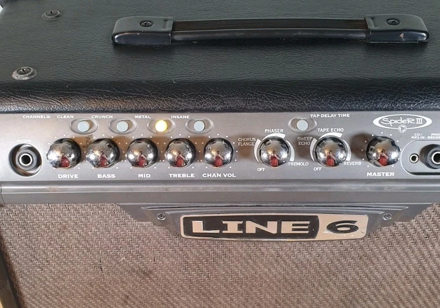 Line 6 Spider III 30w Guitar Amp Amplifier Tested Working - Image 4 of 4