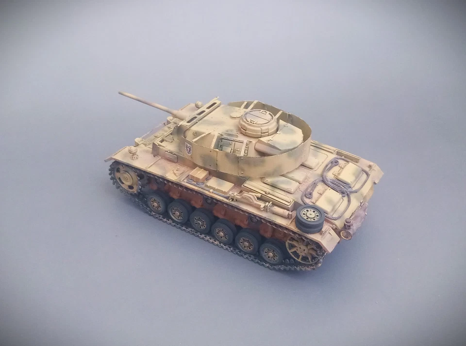 Pro Built Panzer III M, 2. Panzer Division,  Kursk 1943  1/48 - Image 4 of 4