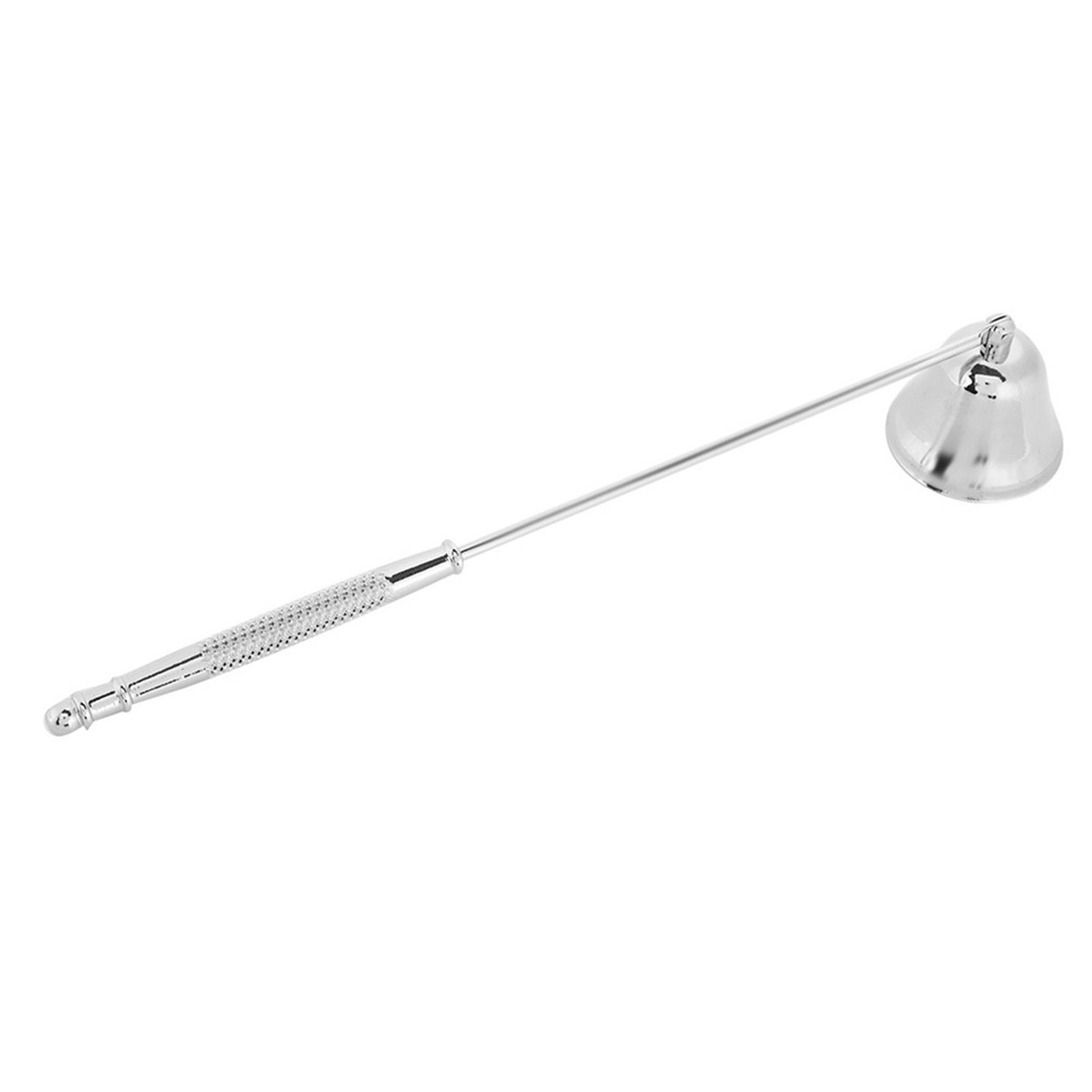 (sliver)1Pcs Fashion Stainless Steel Bell Shaped Candle Snuffer Wick Trimmer BL
