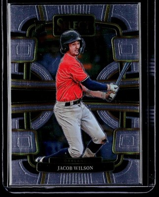Jacob Wilson 2024 Panini Select #11 Oakland Athletics