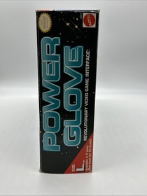 Rare Nintendo NES Power Glove Size L Mattel 1989 NIB Brand New Sealed