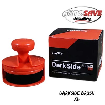 CarPro - Darkside Reifenbürste |XL |Weiche und dichte Nylonfasern|Lösemittelbeständig