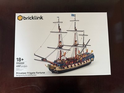 LEGO Bricklink Series 7 Privateer Frigate Fortuna 910059 RETIRED - NEW/ SEALED