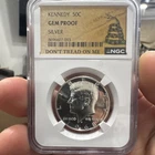 1968 Kennedy Half Dollar NGC Gem Proof Silver 50C San Francisco 8696607-093