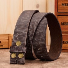 Men Leather Belt Waistband Replacement Retro Casual Formal Classic Fashion Chic