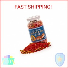 Fluker's Buffet Blend Juvenile Bearded Dragon Diet, Mealworms, Crickets and Pell