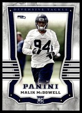 Malik McDowell 2017 Panini Rookie Card  #159