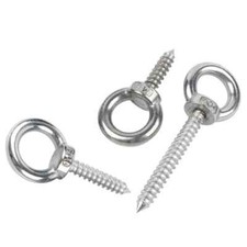 Lifting Eye Bolt Screw Hooks Self Tapping Screws M4 M5 M6 M8 A2 Stainless Steel