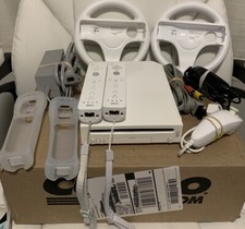 Wii Console Bundle All Original Nintendo Parts OEM All Tested