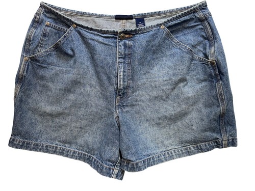 Venezia Jeans Womens Jean Shorts Size 20 Blue Denim Casual Summer Beach Coastal - 第 1/11 張圖片