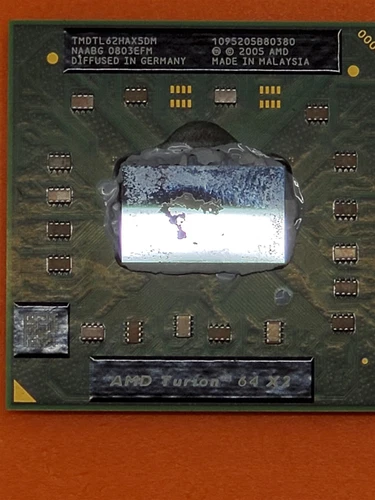 AMD Turion 64 X2 TMDTL62HAX5DM CPU Processor NAABG - Picture 3 of 4