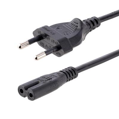 StarTech.com Notebook Stromkabel 1m Stromkabel AC Stickerei