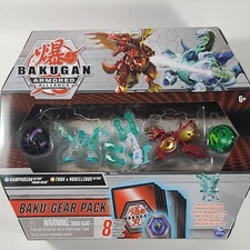 SpinMaster's Bakugan Armored Alliance Baku Gear Pack w/ 2 Ultras + Baku Gear!!