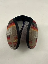 Winter Ear Muff Pendleton Multi Graphic Wool Native American Fleece