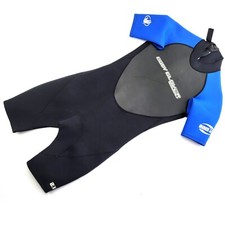 Body Glove JUNIORS SZ 16 Ski Warm Shorty Wetsuit Pro 2 2/1 2:1 Blue Black