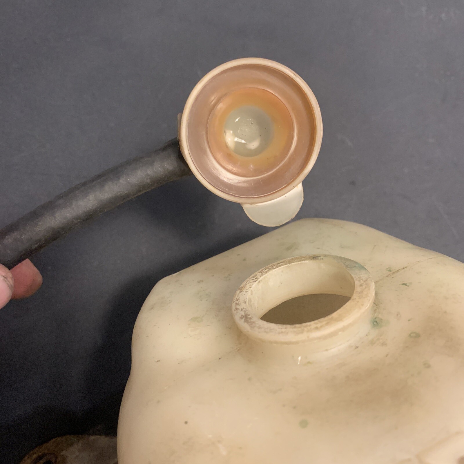 Toyota Land Cruiser FJ40 Coolant Overflow Bottle Jug Reservoir 1976 (SO